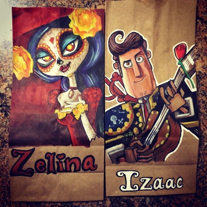 Art-On-Kids-Lunch-Bags-Lynell-Jinks