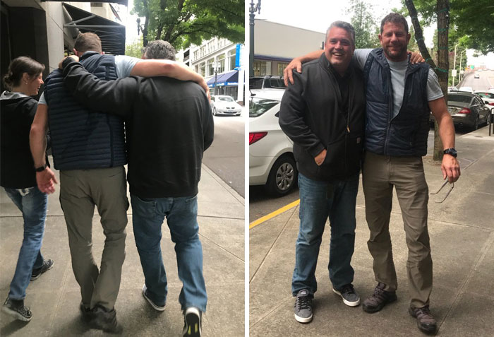 My Dad Just Met His Buddy He's Been Playing Xbox With For 7 Years In Person And They Couldn't Be Happier, I'm Crying