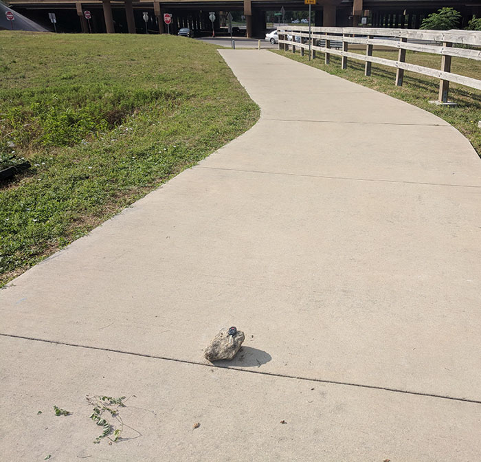 My Key Fell Through A Hole In My Pocket On My Morning Run. What Ever Kind Stranger In Dallas Did This For Me, Thank You!