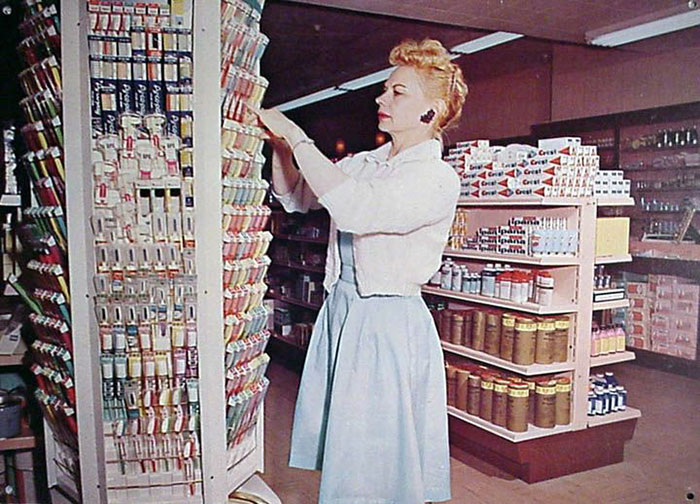 At The Grocery Store, 1950s