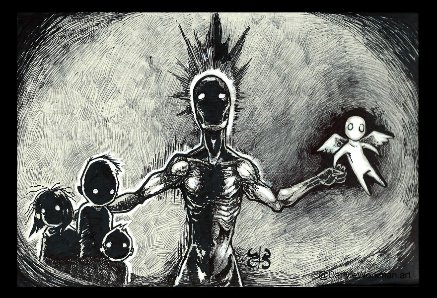 After Losing My Daughter In A Stillbirth, I Used My Art To Express The Emotions I Went Through After Losing My Daughter In A Stillbirth, I Used My Art To Express The Emotions I Went Through