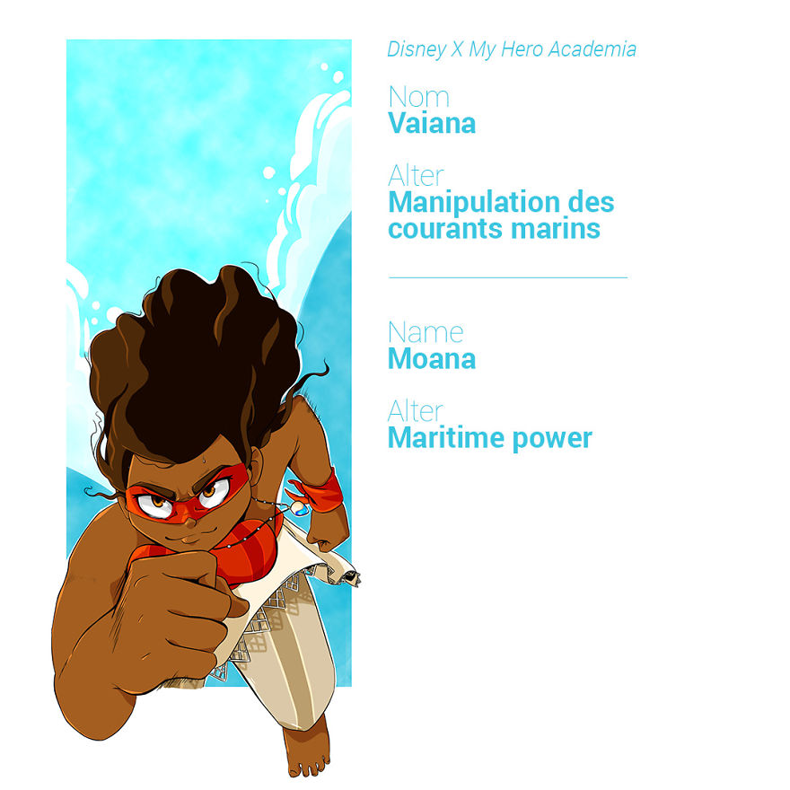 I Made 12 Disney Princesses With A Superpower, Inspired By My Hero Academia I Made 12 Disney Princesses With A Superpower, Inspired By My Hero Academia