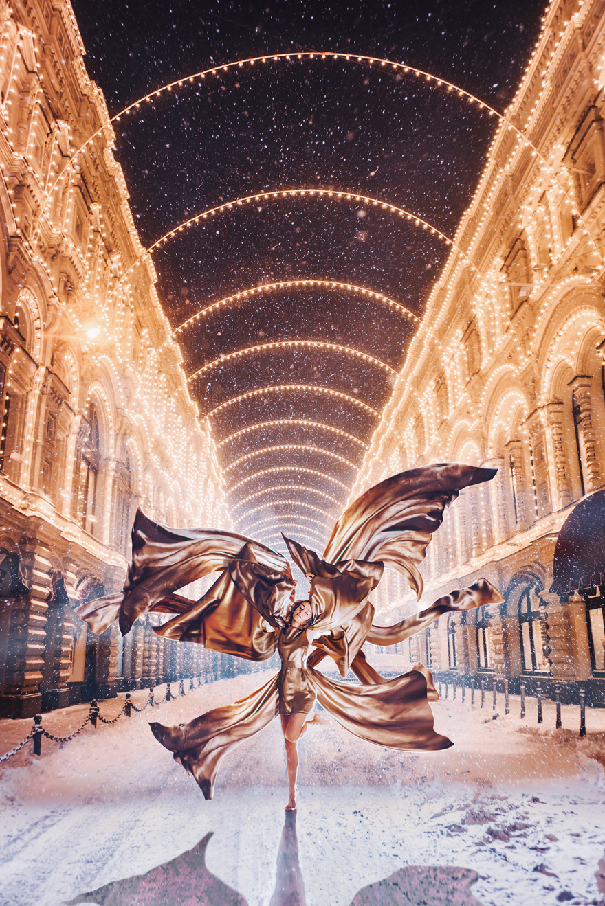 Gum, Moscow, Russia. Model: Alina