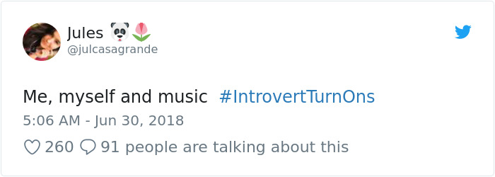 Things Turn Introverts On