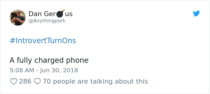 Things Turn Introverts On