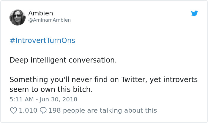 Things Turn Introverts On