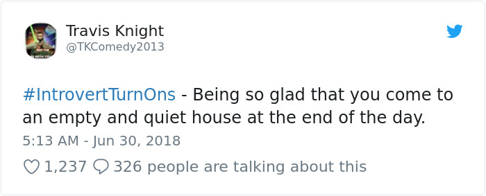 Things Turn Introverts On