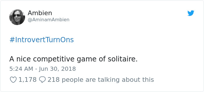 Things Turn Introverts On