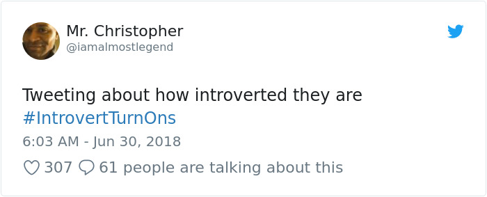 Things Turn Introverts On