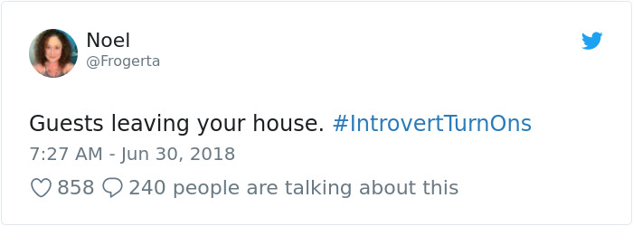 Things Turn Introverts On