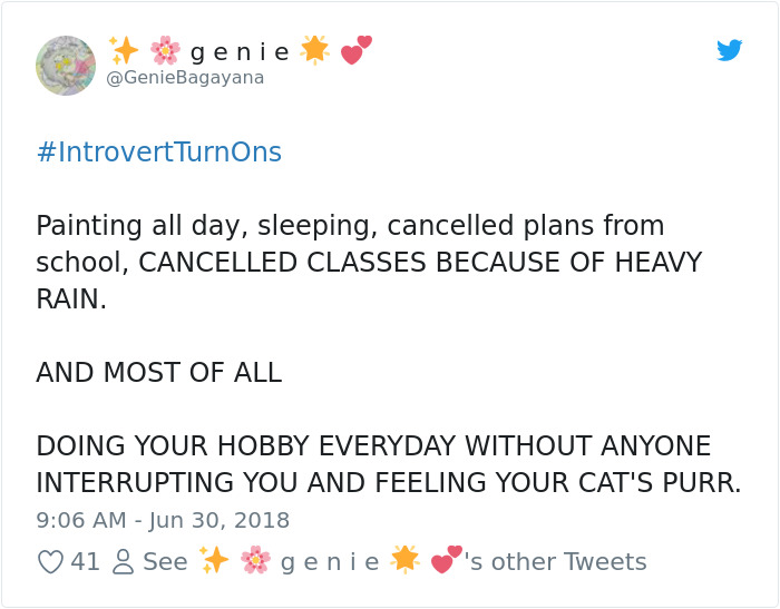 Things Turn Introverts On