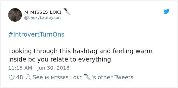 Things Turn Introverts On