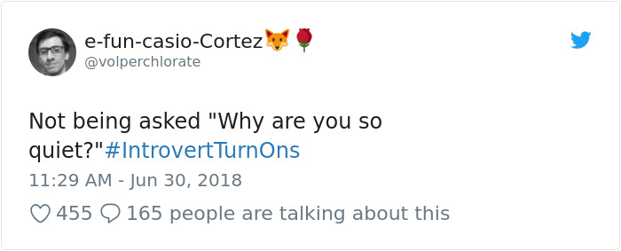 Things Turn Introverts On