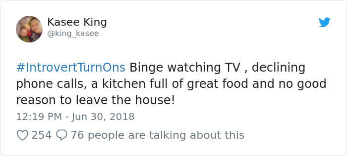 Things Turn Introverts On