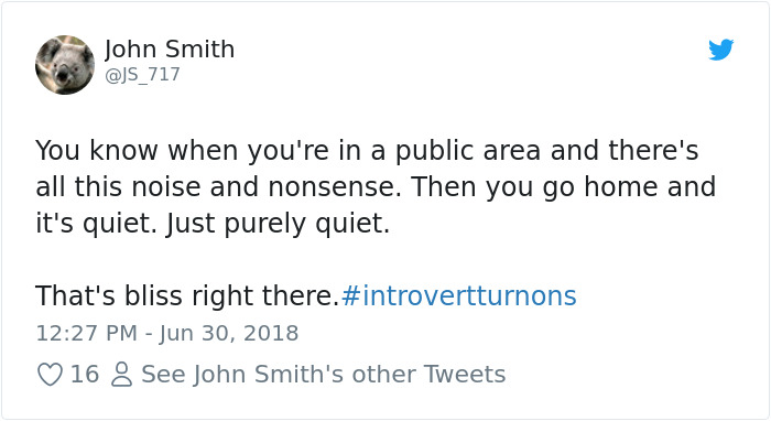 Things Turn Introverts On
