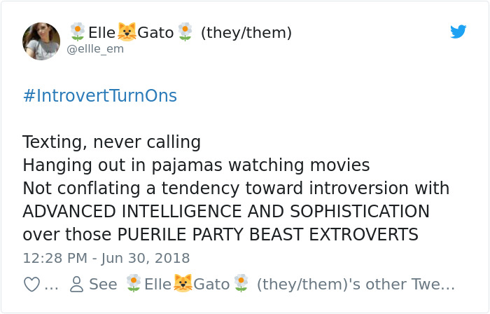 Things Turn Introverts On