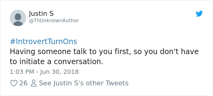 Things Turn Introverts On