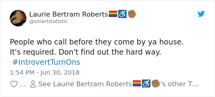 Things Turn Introverts On