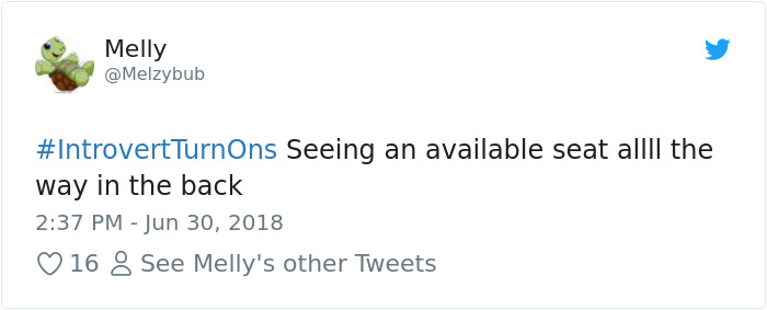 Things Turn Introverts On