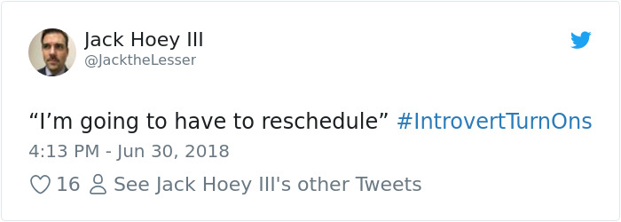 Things Turn Introverts On