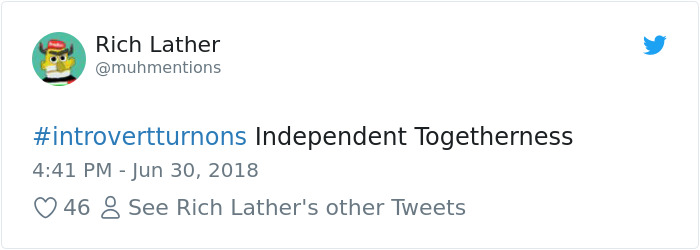 Things Turn Introverts On