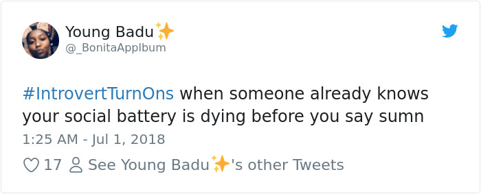 Things Turn Introverts On