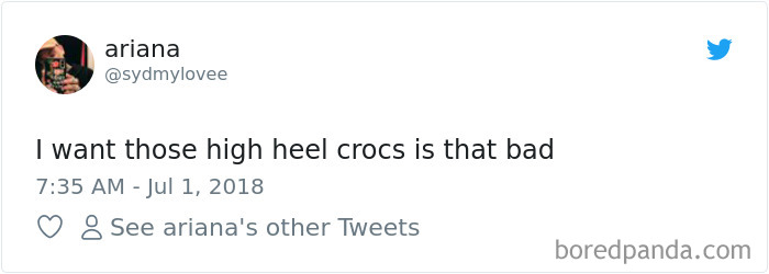 People Are Losing It Over High-heeled Crocs