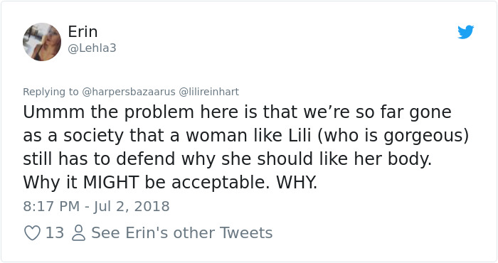 Bullies Told This Actress She Can't Feel Insecure Because 'She's Skinny', So She Delivers A Perfect Clapback