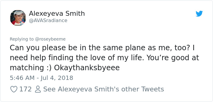 Woman Live-Tweets Two Complete Strangers Flirting On A Plane, Doesn't Expect It Would Escalate Like This Woman Live-Tweets Two Complete Strangers Flirting On A Plane, Doesn't Expect It Would Escalate Like This