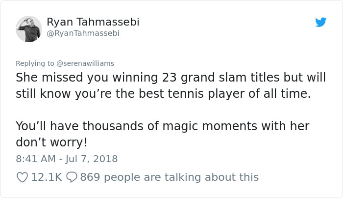 Serena Williams Tweets She Missed Her Daughter's First Steps, And Chrissy Teigen Comforts Her In The Best Way Possible Serena Williams Tweets She Missed Her Daughter's First Steps, And Chrissy Teigen Comforts Her In The Best Way Possible