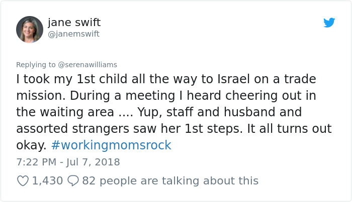 Serena Williams Tweets She Missed Her Daughter's First Steps, And Chrissy Teigen Comforts Her In The Best Way Possible Serena Williams Tweets She Missed Her Daughter's First Steps, And Chrissy Teigen Comforts Her In The Best Way Possible