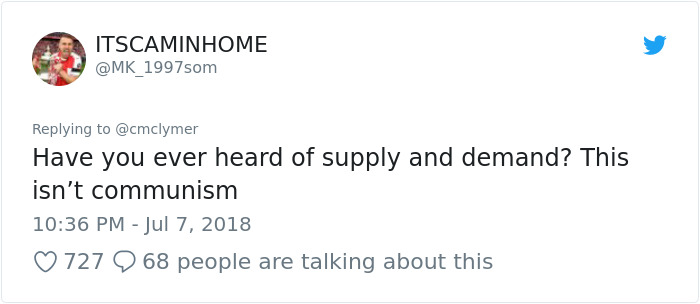 Feminist Accuses FIFA Of Sexism For Paying Men 8x More Than Women In World Cup, Gets Shut Down In Best Way Feminist Accuses FIFA Of Sexism For Paying Men 8x More Than Women In World Cup, Gets Shut Down In Best Way