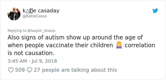 Girl Goes Viral On Twitter For Delivering All The Real Facts About Vaccines And People Can't Thank Her Enough Girl Goes Viral On Twitter For Delivering All The Real Facts About Vaccines And People Can't Thank Her Enough
