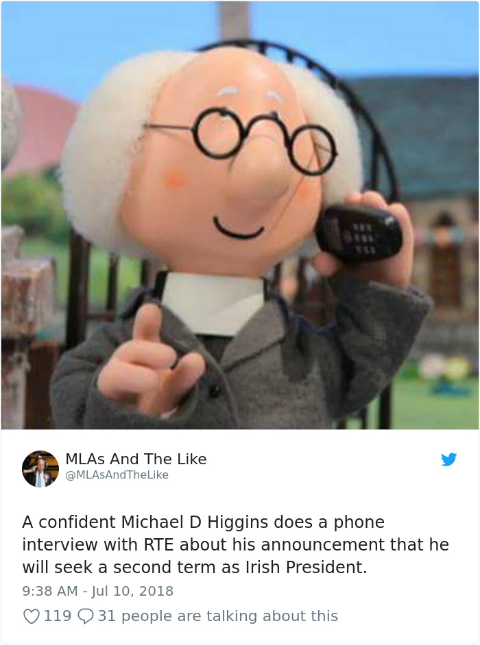 Ireland President Michael Higgins