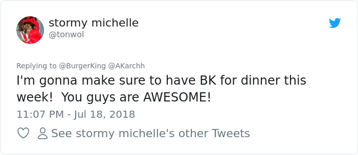 Sick Dog Get His Dream Fullfilled By Burger King After They Offer Free Burgers For The Rest Of His Life