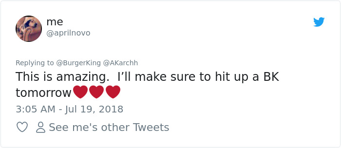 Sick Dog Get His Dream Fullfilled By Burger King After They Offer Free Burgers For The Rest Of His Life