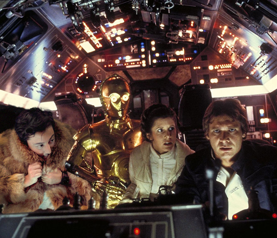 Had To Skin Some Kind Of Space Dog To Sneak Onto An Escaping UFO Thing. Very Mixed Cabin Crew, Homosexual Robots, An Incest Princess, A Space Thug... Crazy Times!