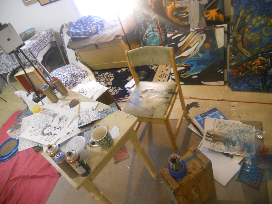 Looking Back At My Different Studio Spaces