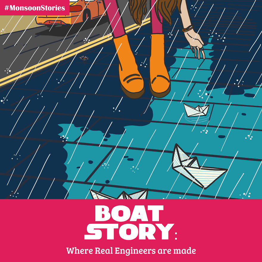 This Monsoon Season, I Created Illustrations Stories By Linking Bollywood And Hollywood Movie Titles This Monsoon Season, I Created Illustrations Stories By Linking Bollywood And Hollywood Movie Titles