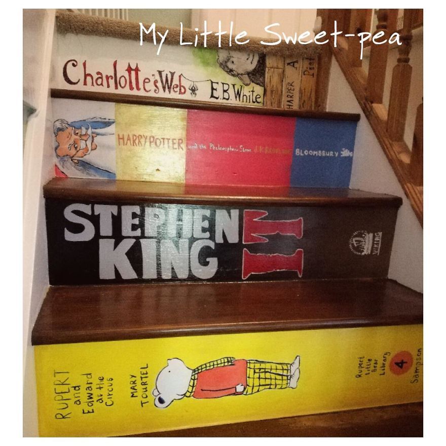 When My Staircase Became The Bookcase Of Our Dreams When My Staircase Became The Bookcase Of Our Dreams