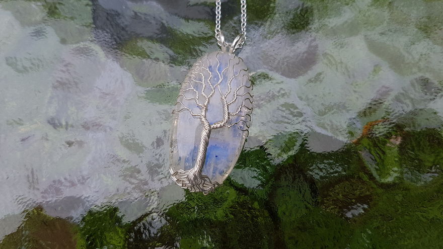 Some Gemstone Necklaces That I Made