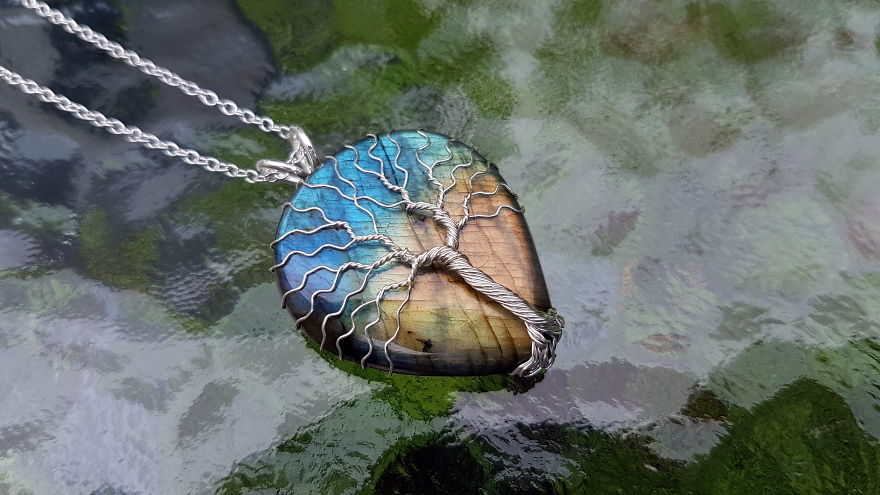 Some Gemstone Necklaces That I Made