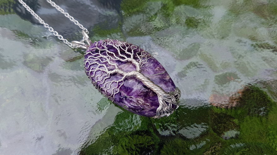 Some Gemstone Necklaces That I Made