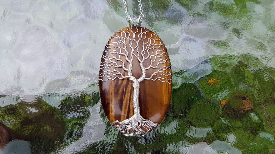 Some Gemstone Necklaces That I Made