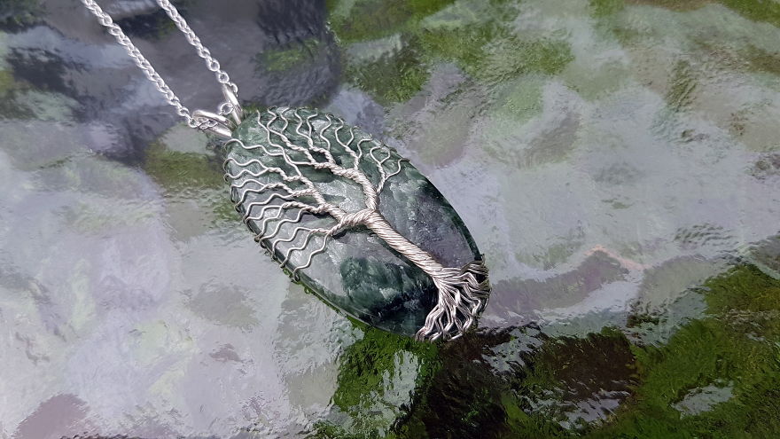 Some Gemstone Necklaces That I Made