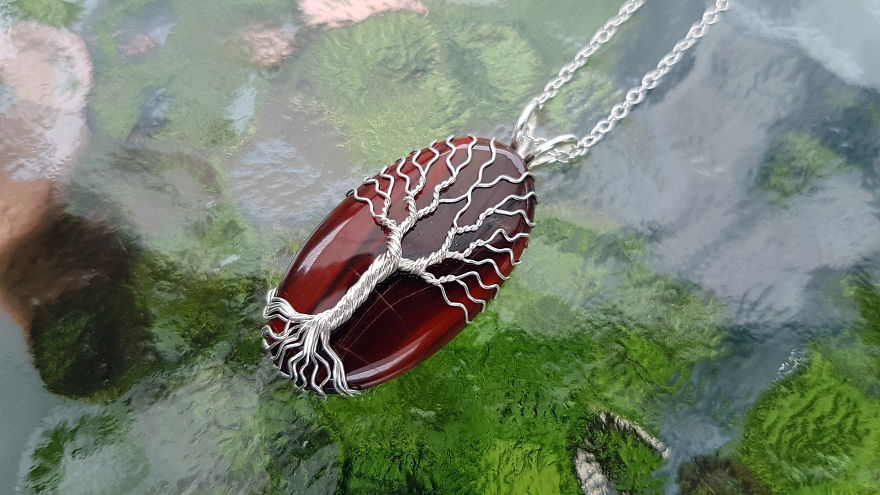 Some Gemstone Necklaces That I Made