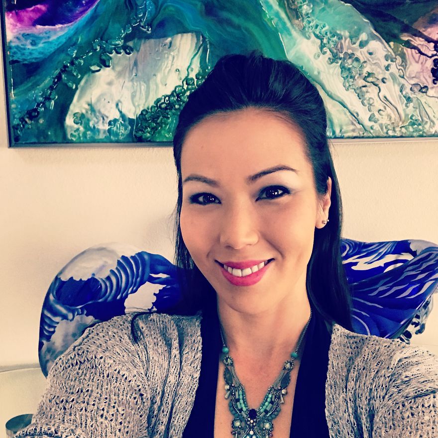 I Am An Abstract Resin Artist From Florida Who Specializes In Wave And Beach Paintings I Am An Abstract Resin Artist From Florida Who Specializes In Wave And Beach Paintings