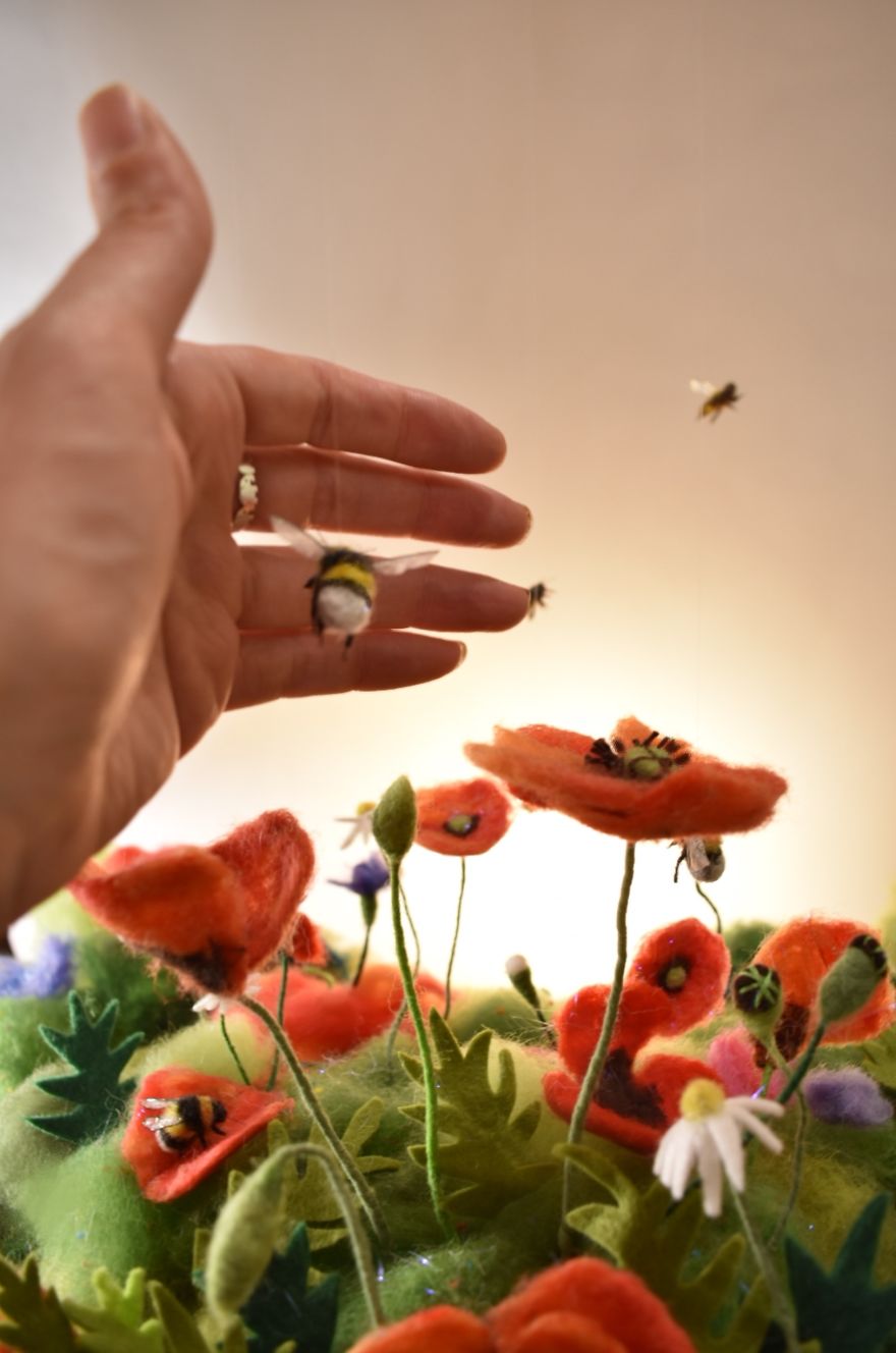 Mother Of Two Builds Beautiful 3d Felted Scenes To Produce Dreamy Digital Illustrations Mother Of Two Builds Beautiful 3d Felted Scenes To Produce Dreamy Digital Illustrations