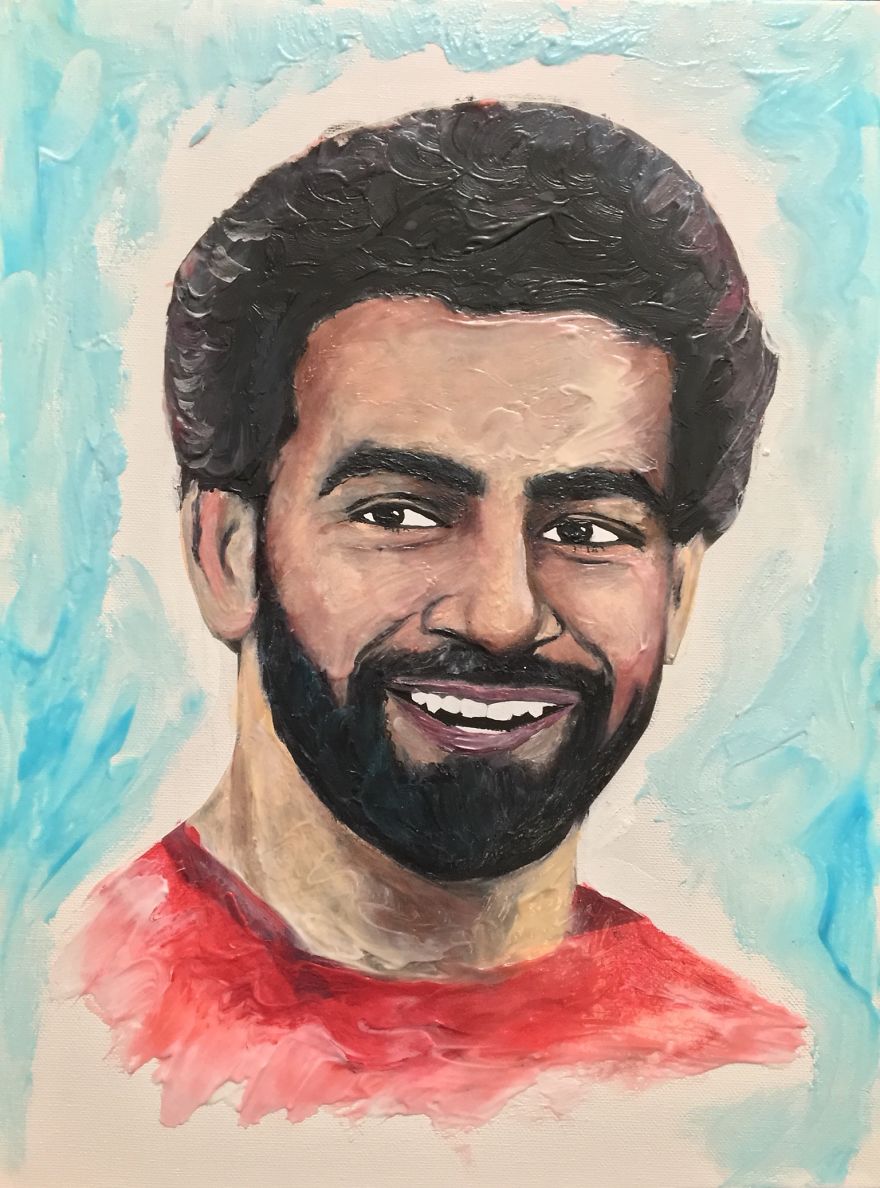 Amazing World Cup Players Portraits Made Completely With Toothpaste Amazing World Cup Players Portraits Made Completely With Toothpaste