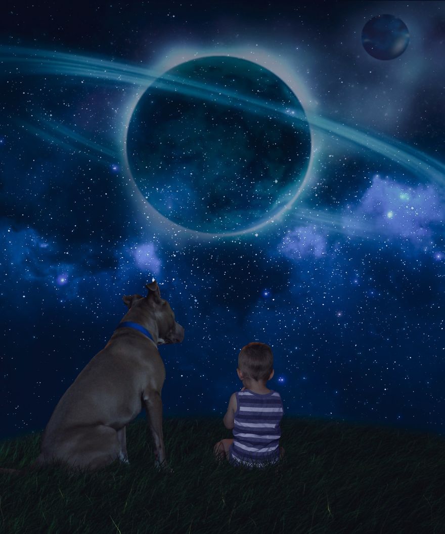 I Create Magical Photo Manipulations With My Son